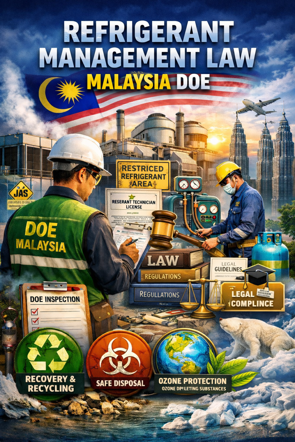 refrigerant management law Malaysia DOE