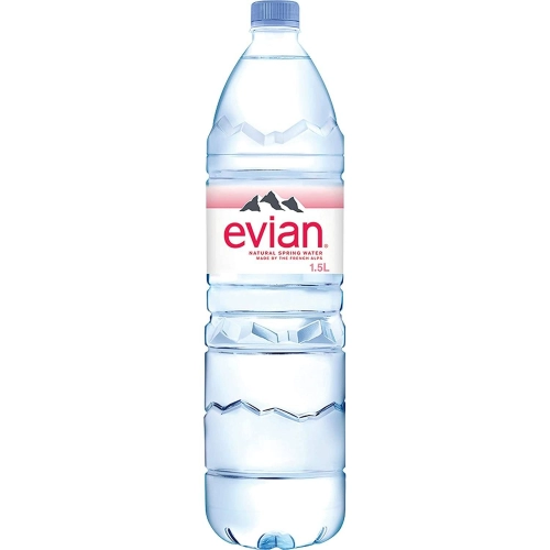 EVIAN MINERAL WATER (12 X 1.5L)