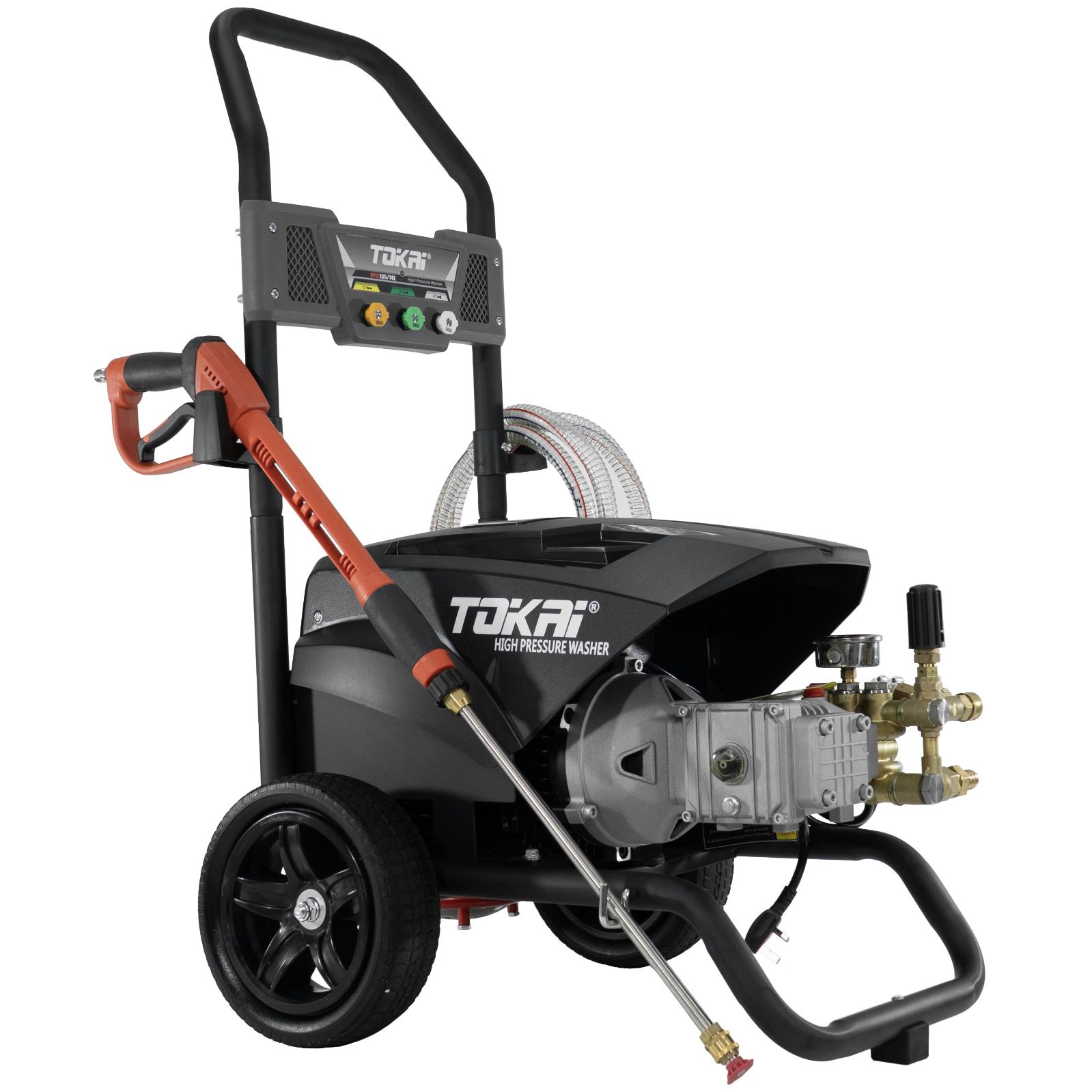 TOKAI HIGH PRESSURE CLEANER HPC 135/14E (135 BAR, 14LPM, 2.2KW/1PH)