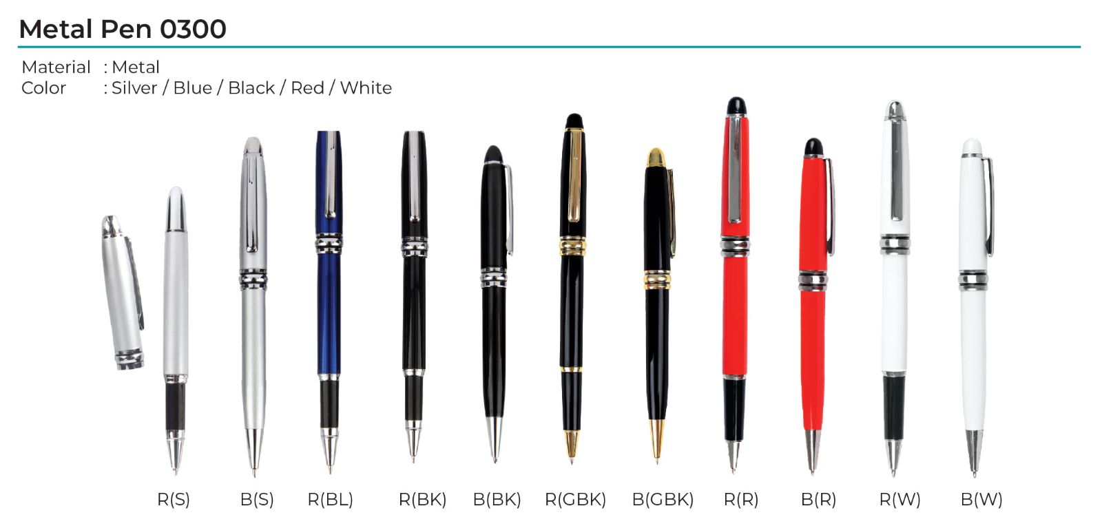 Metal Ball | Roller Pen 0300