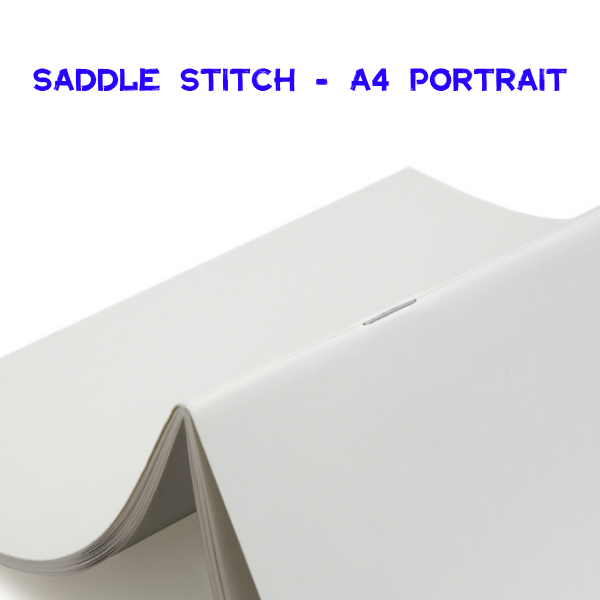 Saddle Stitch Booklet (A4 Portrait)
