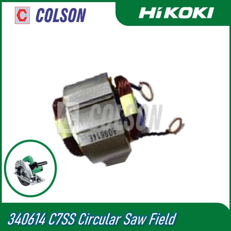 HITACHI HIKOKII 340614 C7SS Circular Saw Field / Stator Coil