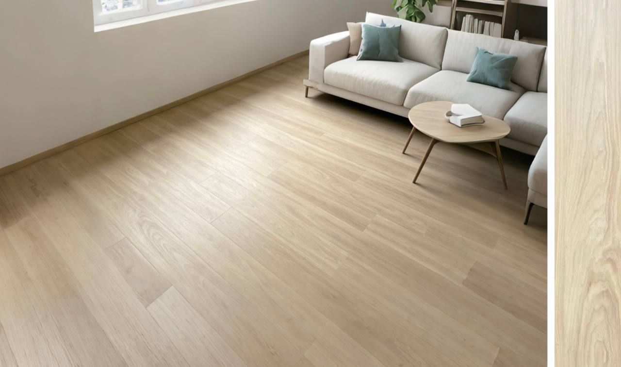 Queens Floor SPC Flooring ELITE QSS101-05 OAT MILK