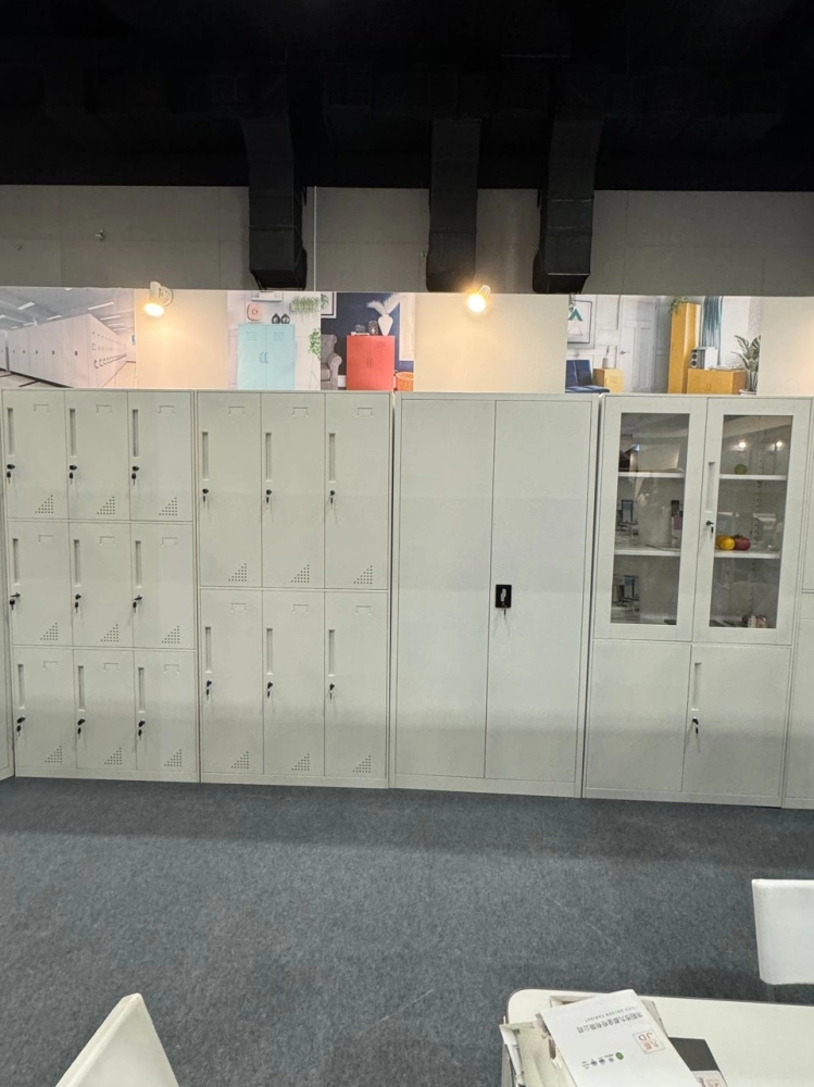 CLEARANCE STOCK!!! Steel Metal Office Cabinet At Low Price | 6 Compartment | Display Steel Cabinet | Full height Cabinet | Office Furniture | Office Metal Steel Equipment Furniture | Malaysia | KL | Cyberjaya | 