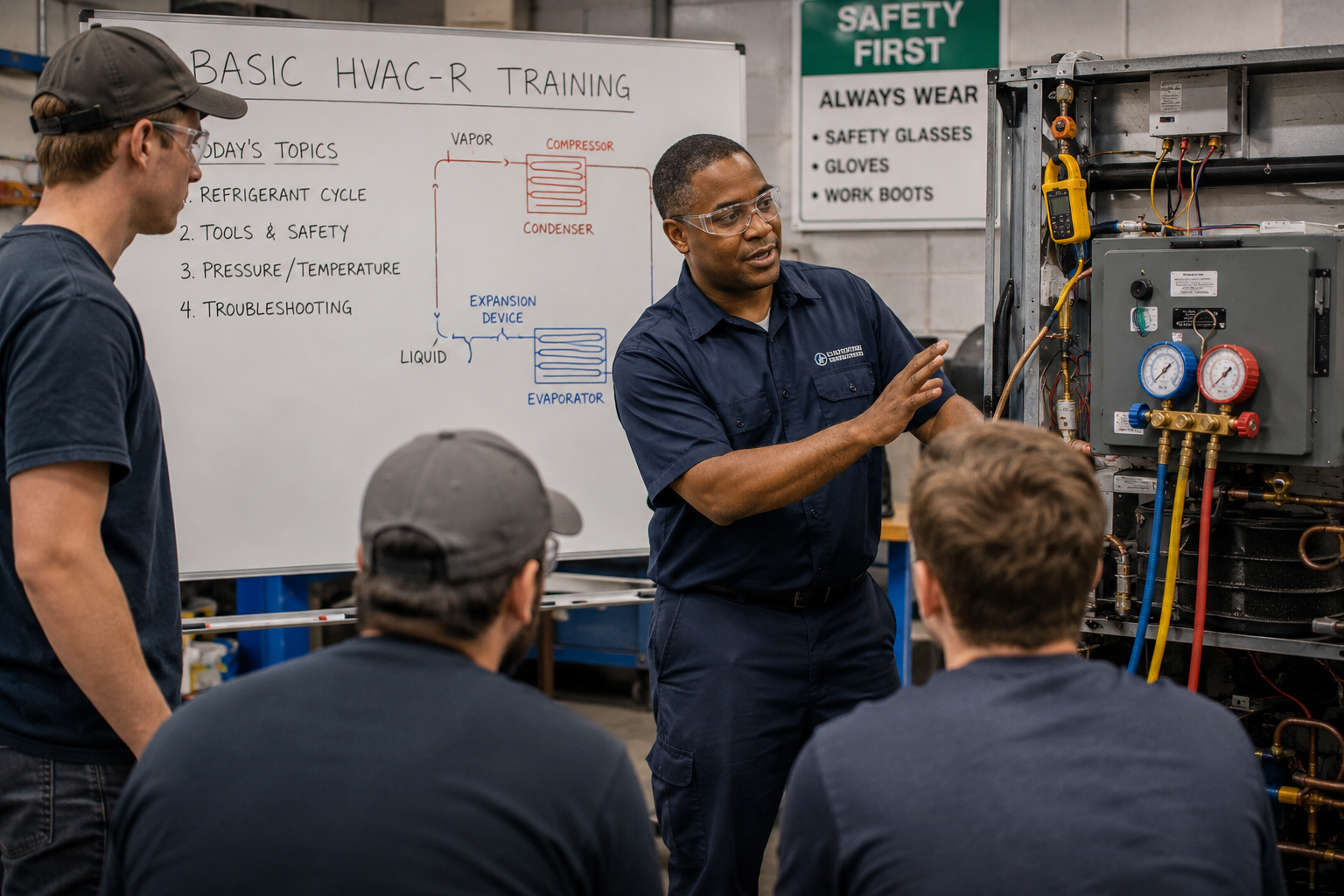 basic HVAC technician training