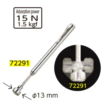 SHINWA Magnetic Pick-up Tool 72291