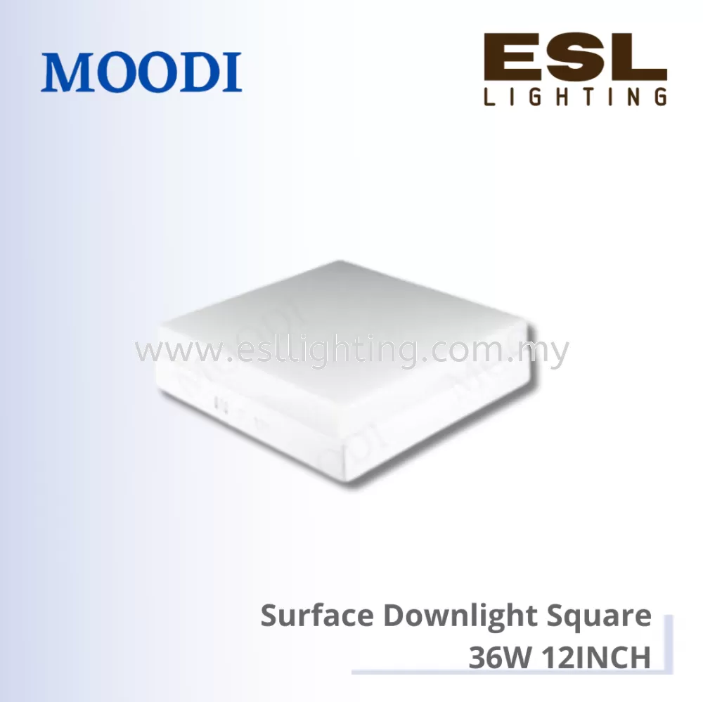 MOODI Surface Downlight Square 36W - 1936 12INCH