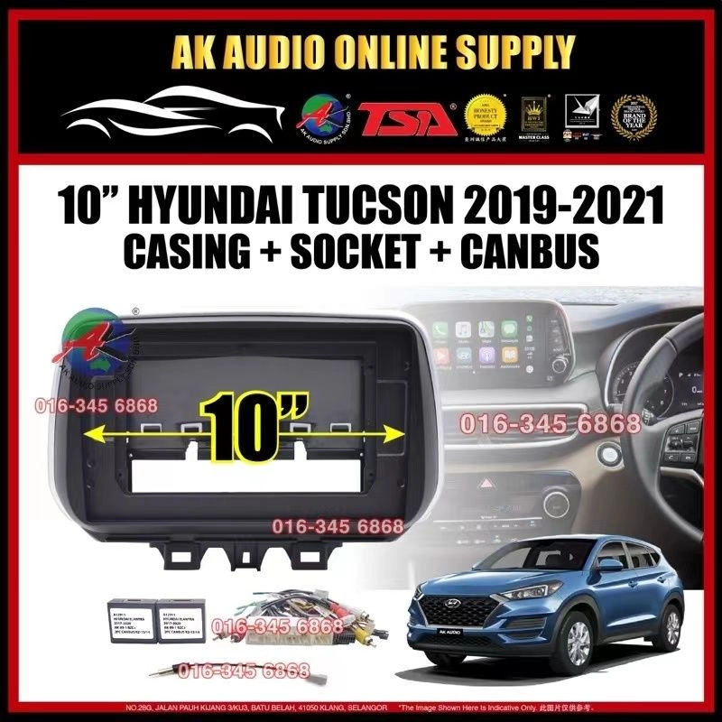 [ MTK 2+32GB ] TSA Hyundai Tucson 2019 -2021 Android 10'' inch Car player Monitor