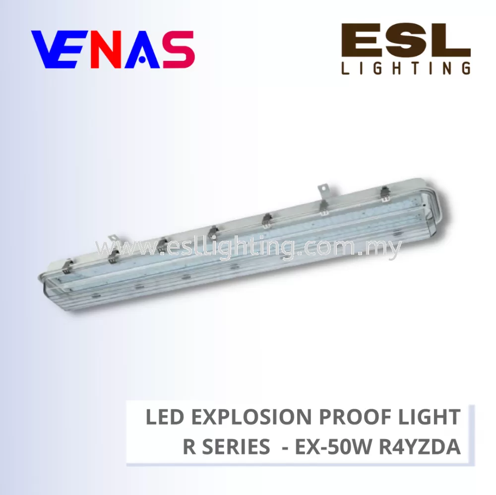 VENAS LED EXPLOSION PROOF LIGHT - R SERIES 2x25W 4ft - EX-50W R4YZDA