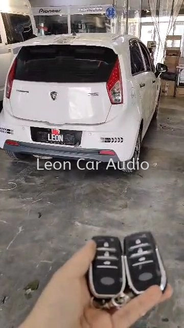 Proton iriz personal vvt PKE fully Keyless intelligent smart alarm system with Push start button and engine auto start