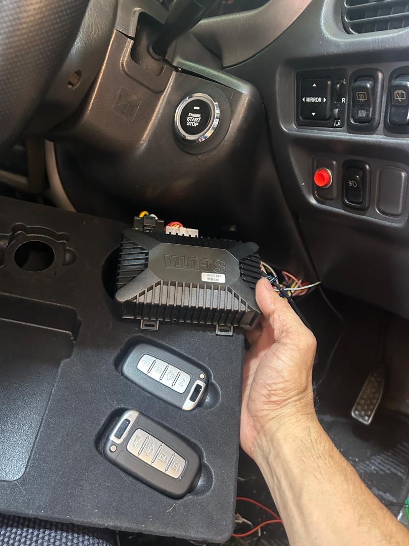 SCUTA SMART ENGINE START CAR ALARM