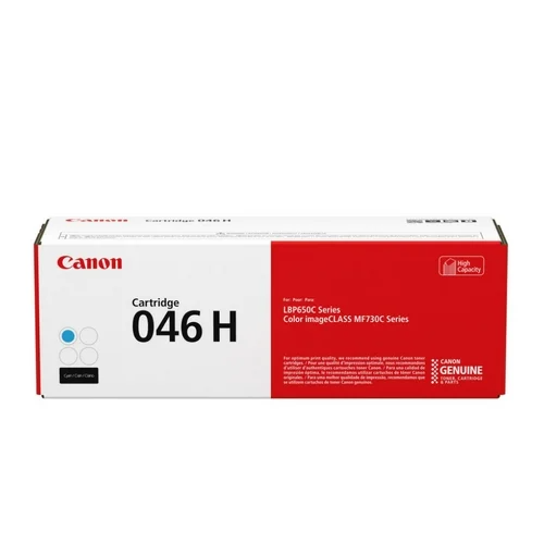 Canon Cartridge 046H CYAN Original Colour Toner (for LBP-654CX)