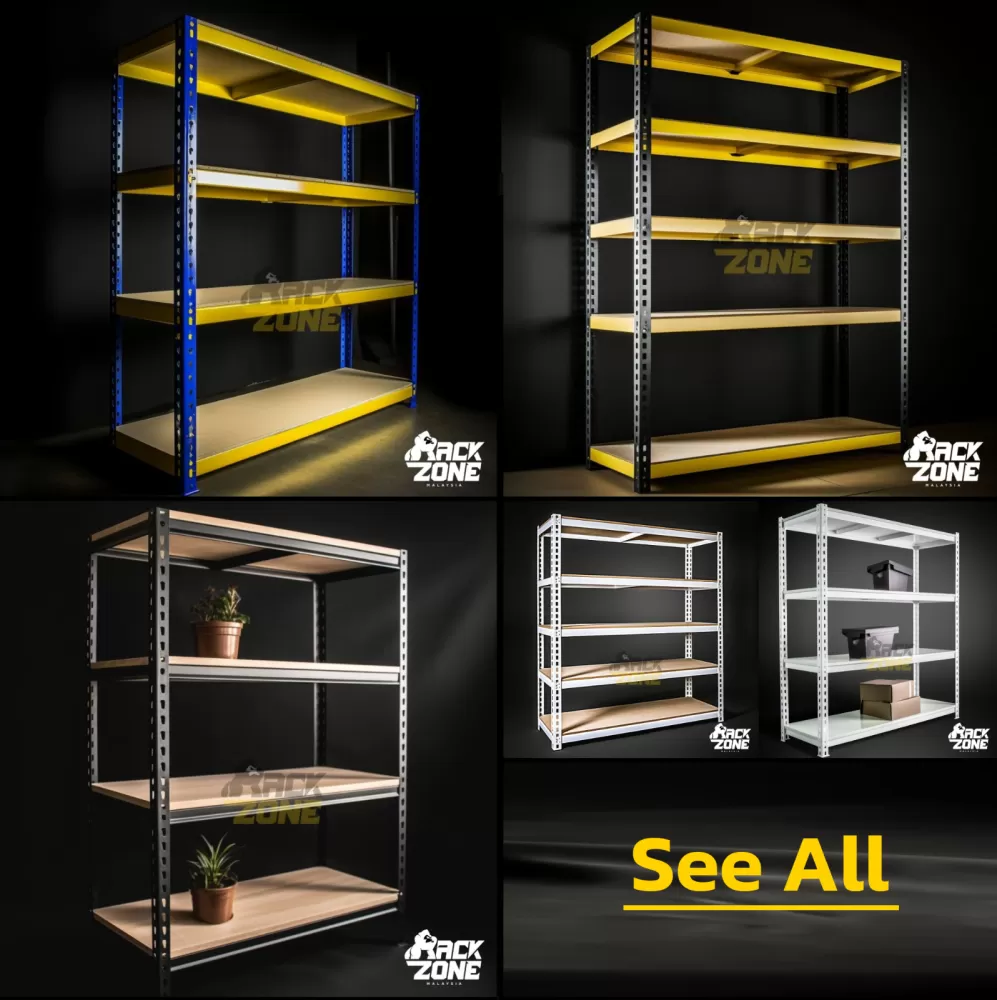 HEAVY DUTY STORAGE BOLTLESS RACK SHELVE