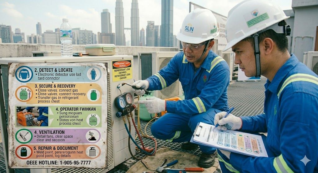 refrigerant containment safety procedures Malaysia