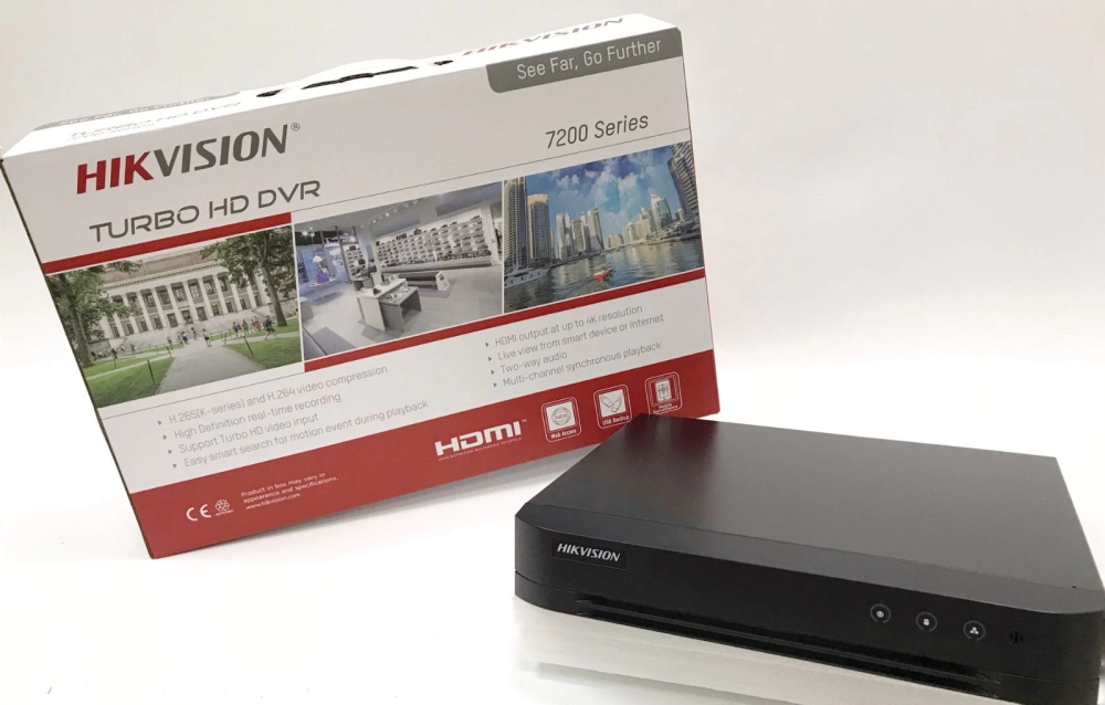 HIKVISION 5MP 8 CHANNEL DVR - (DS-7208HUHI-K1/E) 