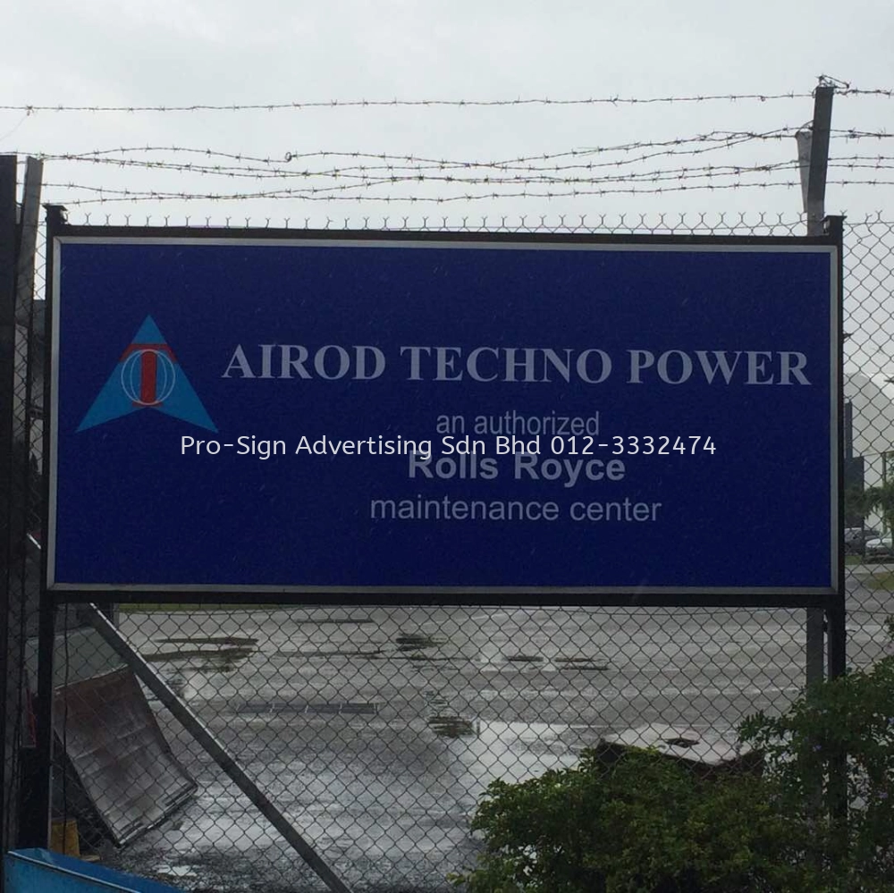 CHANGE LIGHTBOX COVER (AIROD TECHNO POWER, SUBANG, 2017)