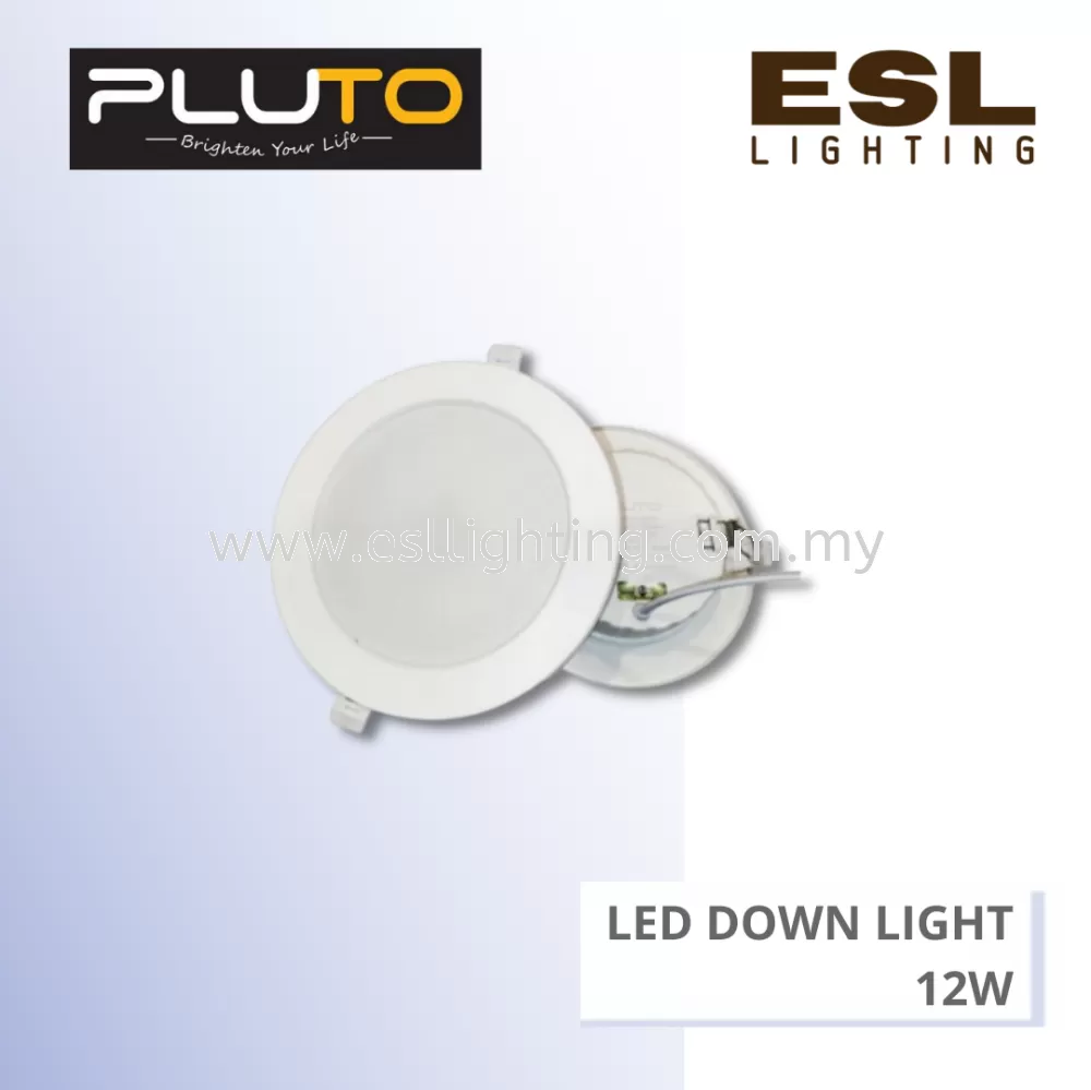 PLUTO LED Down Light Round 12W - PLT333-12W