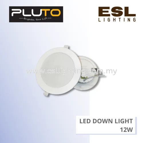 PLUTO LED Down Light Round 12W - PLT333-12W