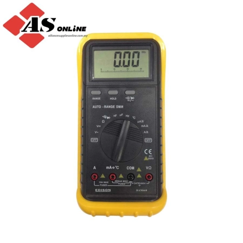 EDISON DAM668 Digital Multimeter / Model: EDI5162700K