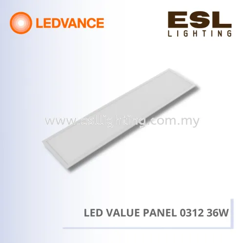 LEDVANCE LED VALUE PANEL - Backlit 0312 36W 300x1200mm 4058075752955 4058075752979 4058075752993