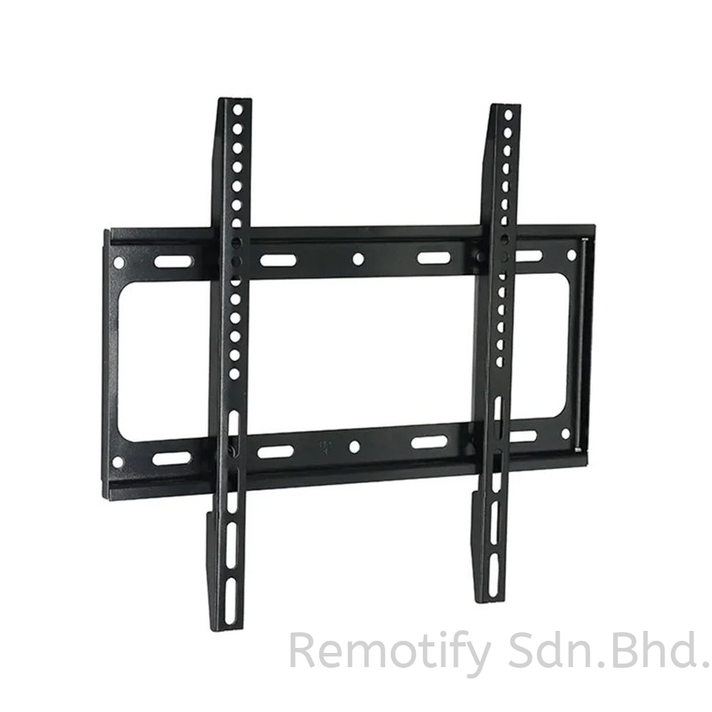B42 Universal Fixed TV Bracket for 26"-55" TVs | Ultra Slim 23mm Wall Mount | VESA 400x400mm | 50kg Heavy Duty