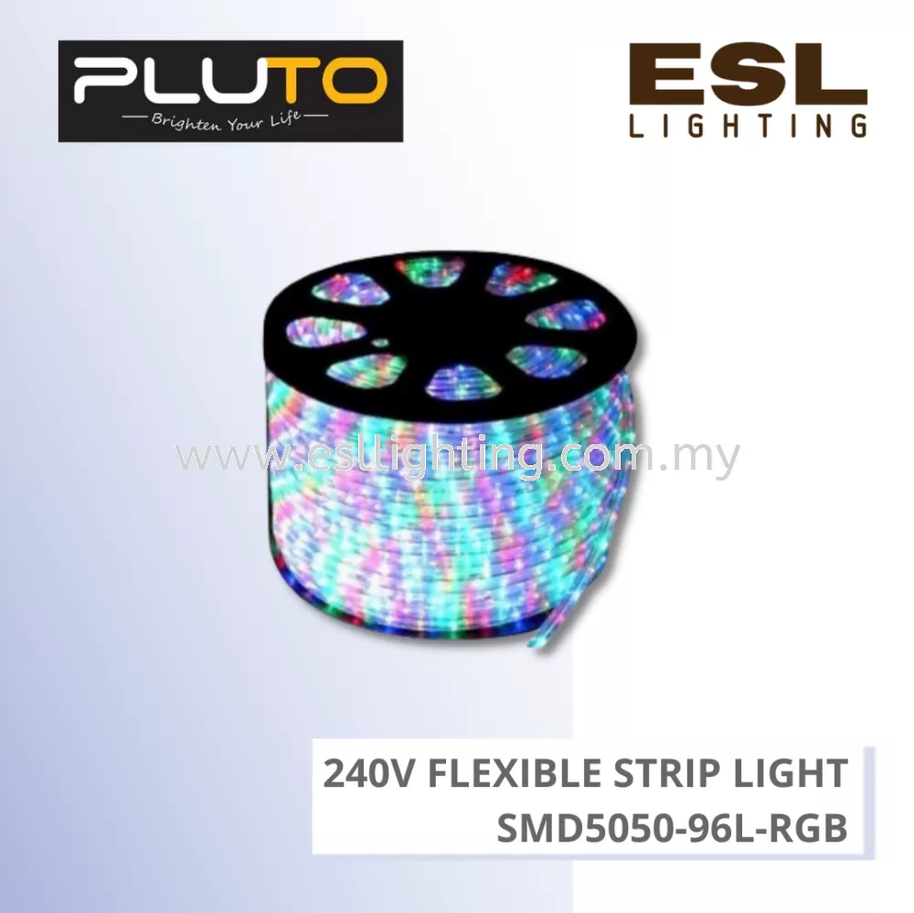 PLUTO 240V Flexible Strip Light 50meter - SMD5050-96L-RGB IP65