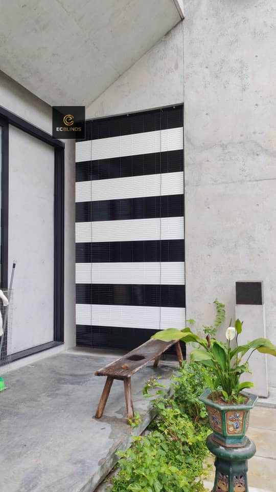 WOODEN BLINDS -2 TONE COLOUR