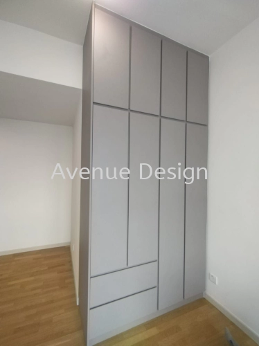 Master Bedroom Wardrobe Work at Jalan Dutamas, Kuala Lumpur