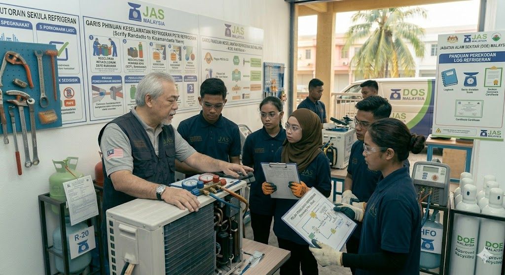 DOE Malaysia refrigerant safety best practices
