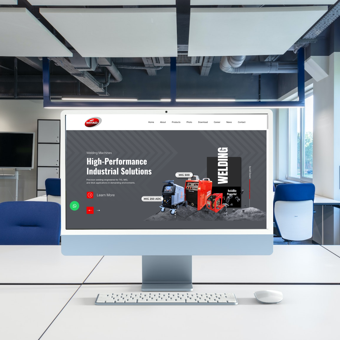 Welding Machines Website Design & SEO | Kuala Lumpur