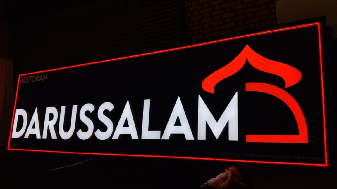 LEADING 3D LED FRONT-GLOW BOX UP LOGO SIGNAGE SUPPLIER IN MOUNT AUSTIN, TAMAN UNIVERSITI & PERMAS JAYA