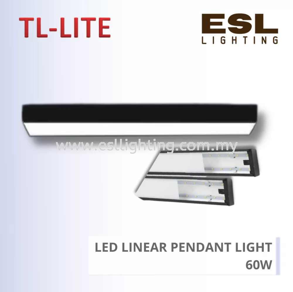 TL-LITE LINEAR PENDANT LIGHT - LED LINEAR PENDANT LIGHT (T8 TUBE) - 60W
