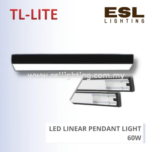 TL-LITE LINEAR PENDANT LIGHT - LED LINEAR PENDANT LIGHT (T8 TUBE) - 60W