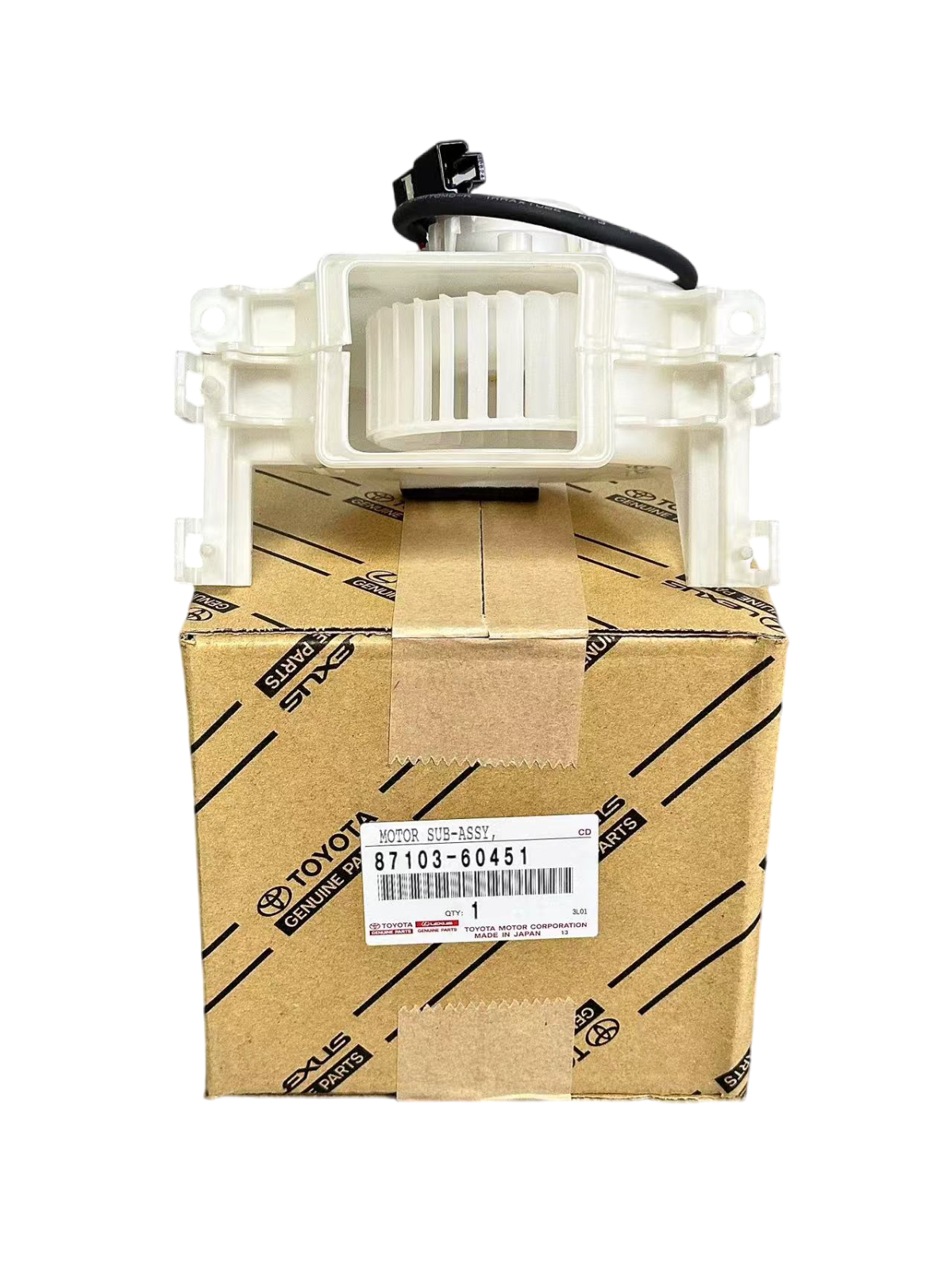 TOYOTA BLOWER MOTOR OEM 87103-60451 FIT FOR 2012-2021 Toyota Land Cruiser 3URFE; 3URFE; URJ200L-GNTEKA 8 Cyl 5.7L