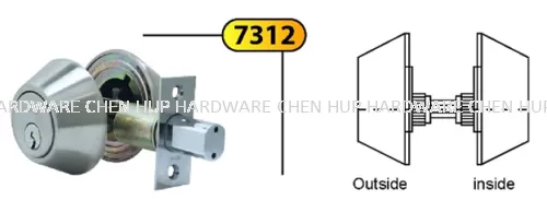 Standard Duty Deadbolts - 7312