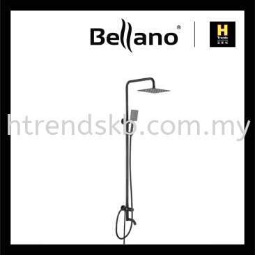 Bellano 3Way Shower Post (Square-Black) BLN-5133S-BK