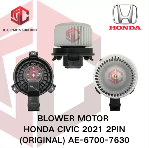 BLOWER MOTOR HONDA CIVIC 2021 W/WHEEL 2PIN (ORIGNAL) AE-6700-7630
