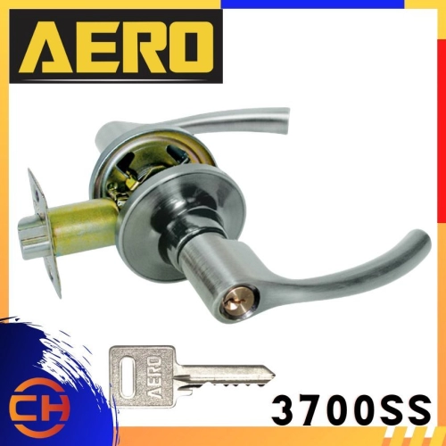 Door Lockset AERO Original A3700SS Heavy Duty Tubular Lock Set Door Lock