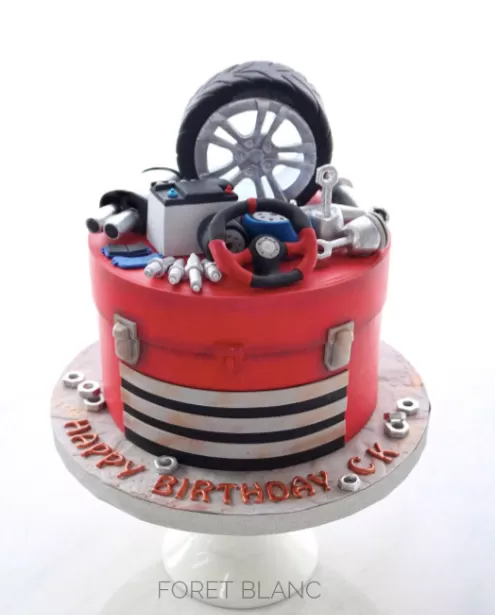 Car Mechanic Cake