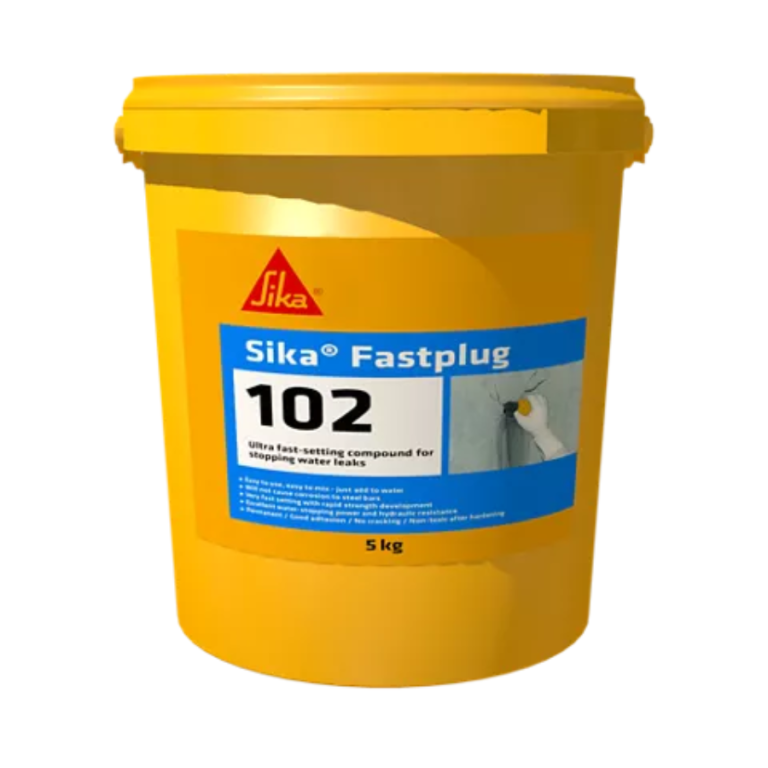 Sika庐 Fastplug-102 Ultra fast setting compound for stopping water leaks
