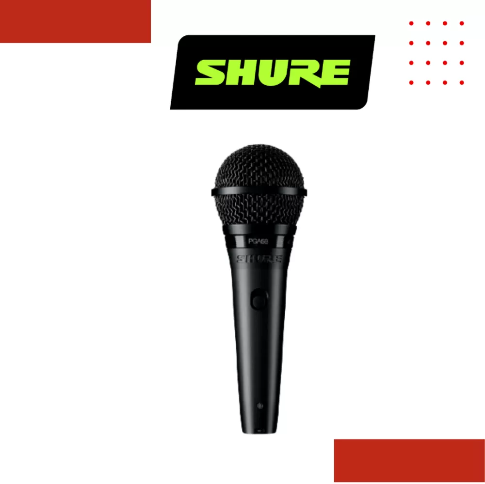 Shure PGA58-LC Cardioid Dynamic Vocal Microphone