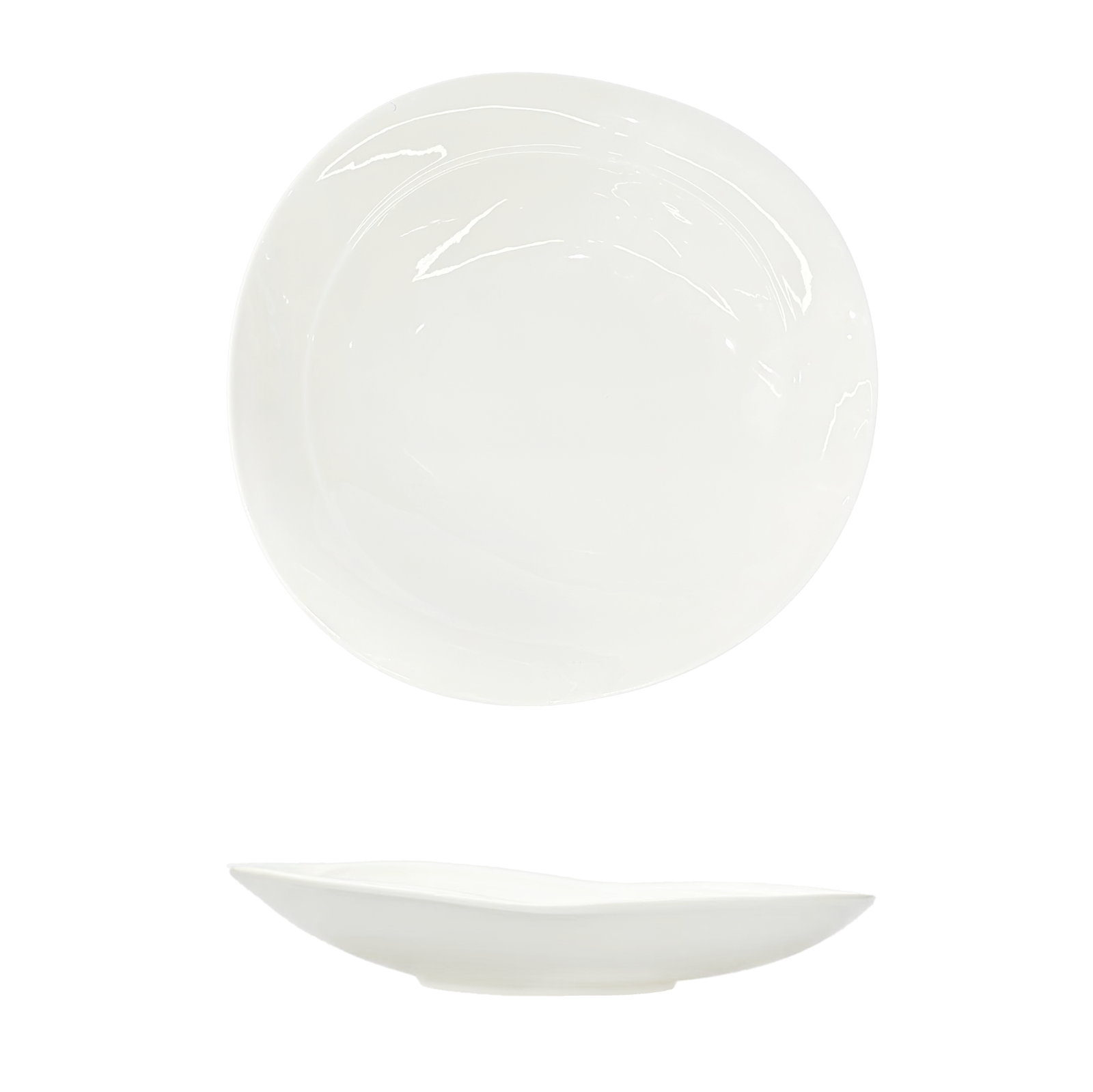YX-BC-11'' Jingyuan Round Soup Plate 11 京元圆形汤盅