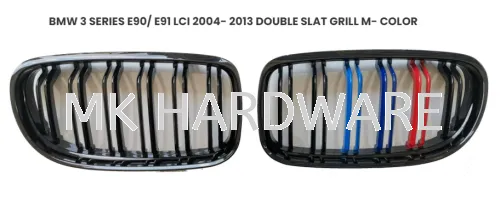 BMW 3 SERIES E90/ E91 LCI 2004- 2013 DOUBLE SLAT GRILL M- COLOR