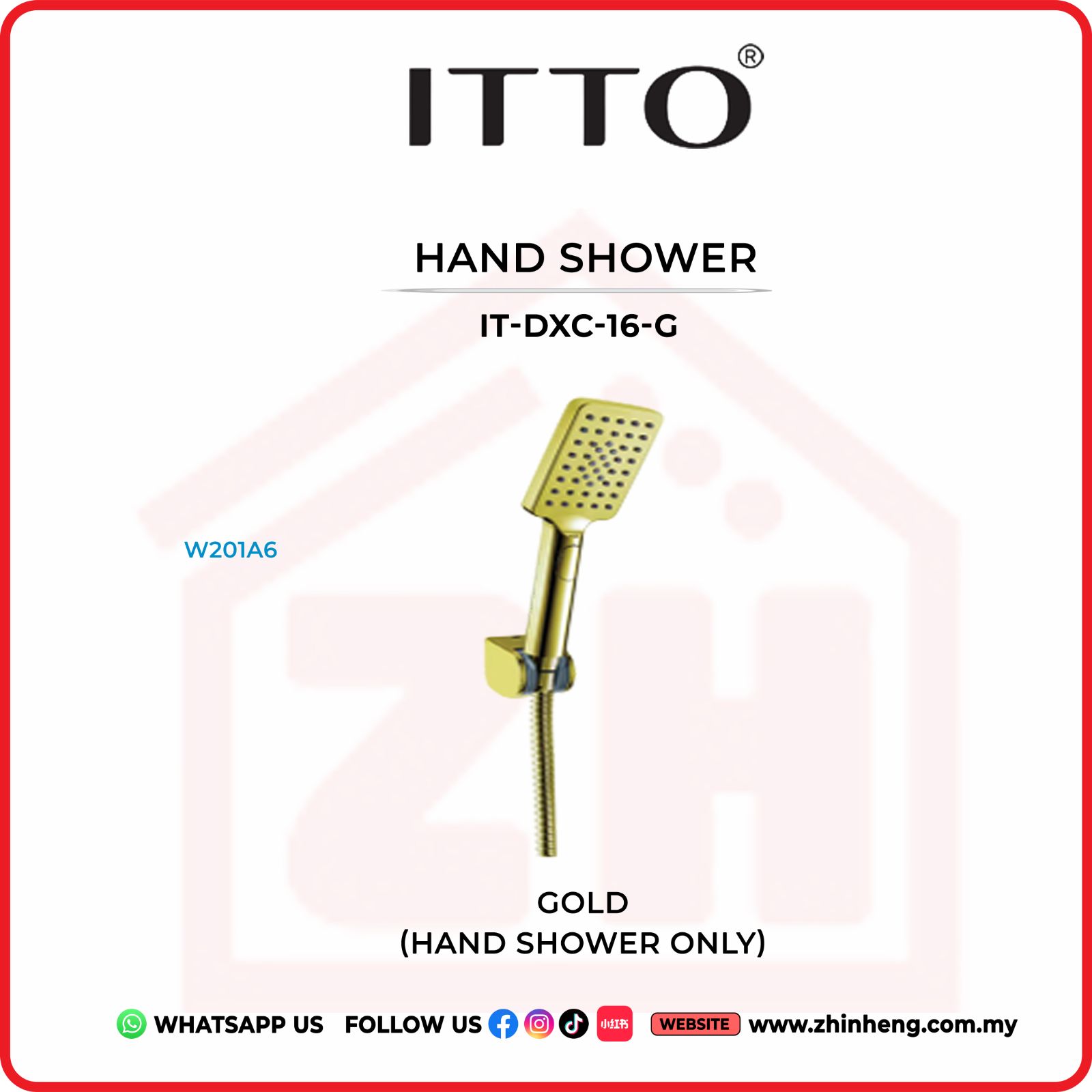 ITTO HAND SHOWER  IT-DXC-16-G