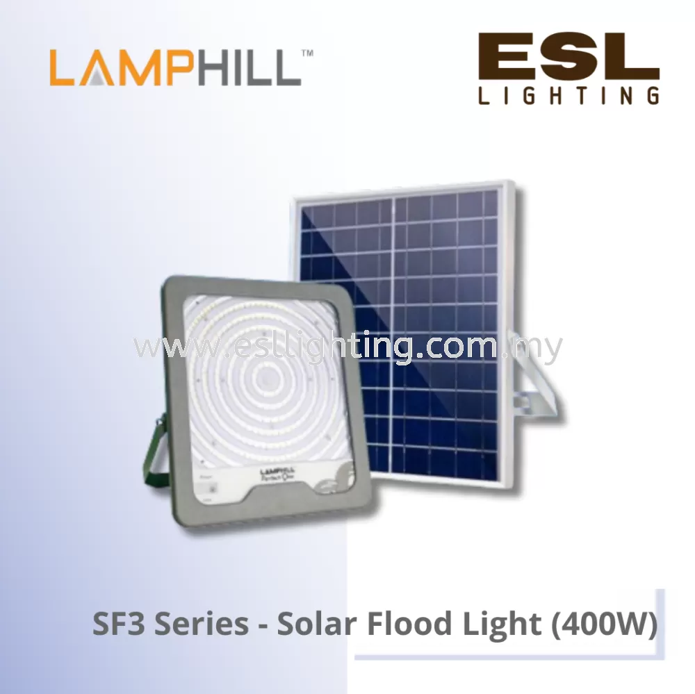 LAMPHILL SF3 Series Solar Flood Light - SF3-40065