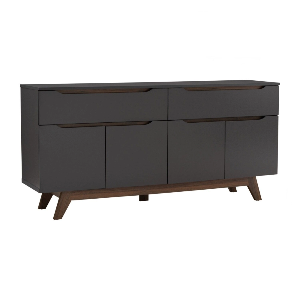 Manda Sideboard - Black (160cm L)