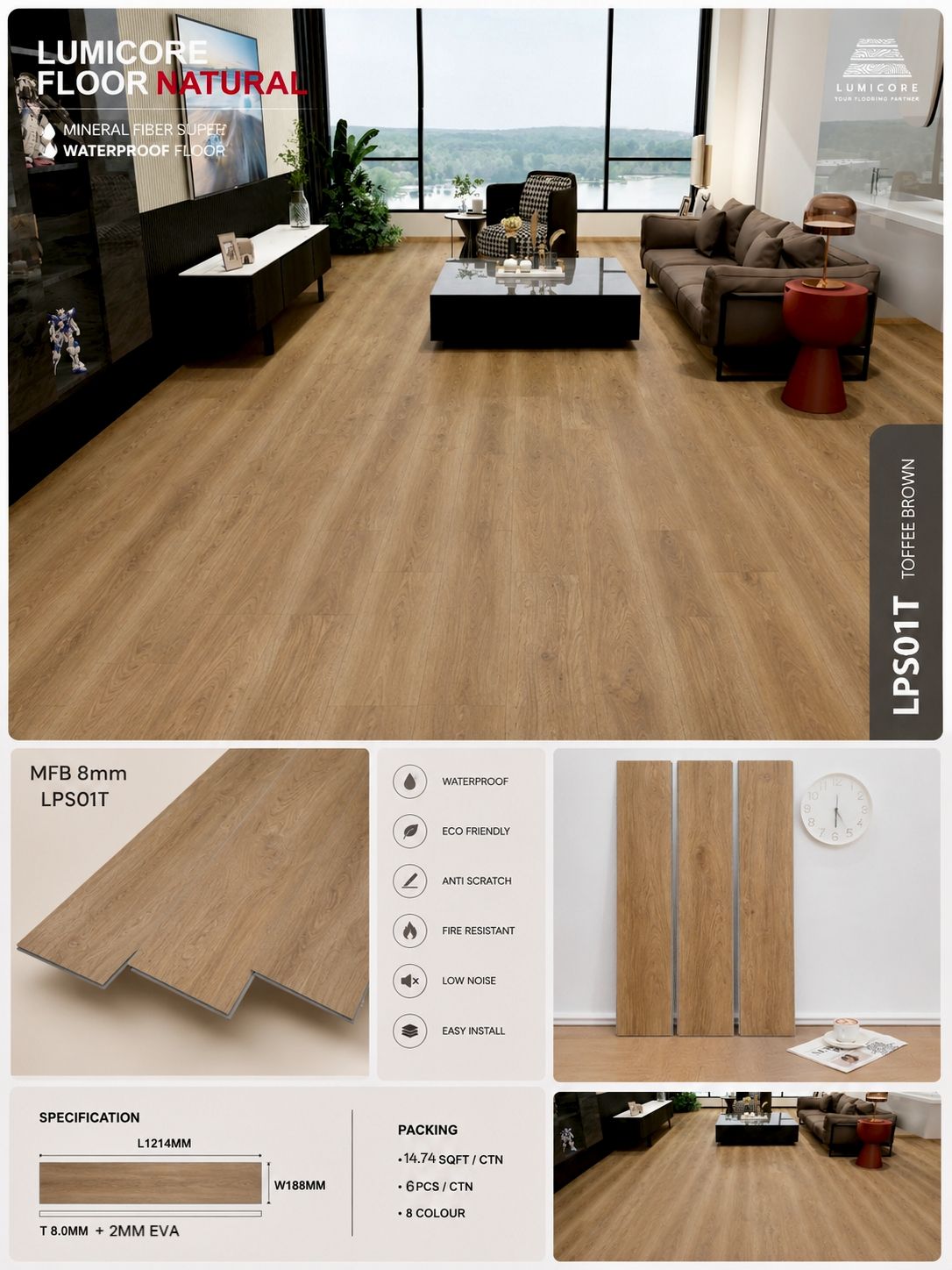 MFB FLOORING 10MM CODE LPS01T