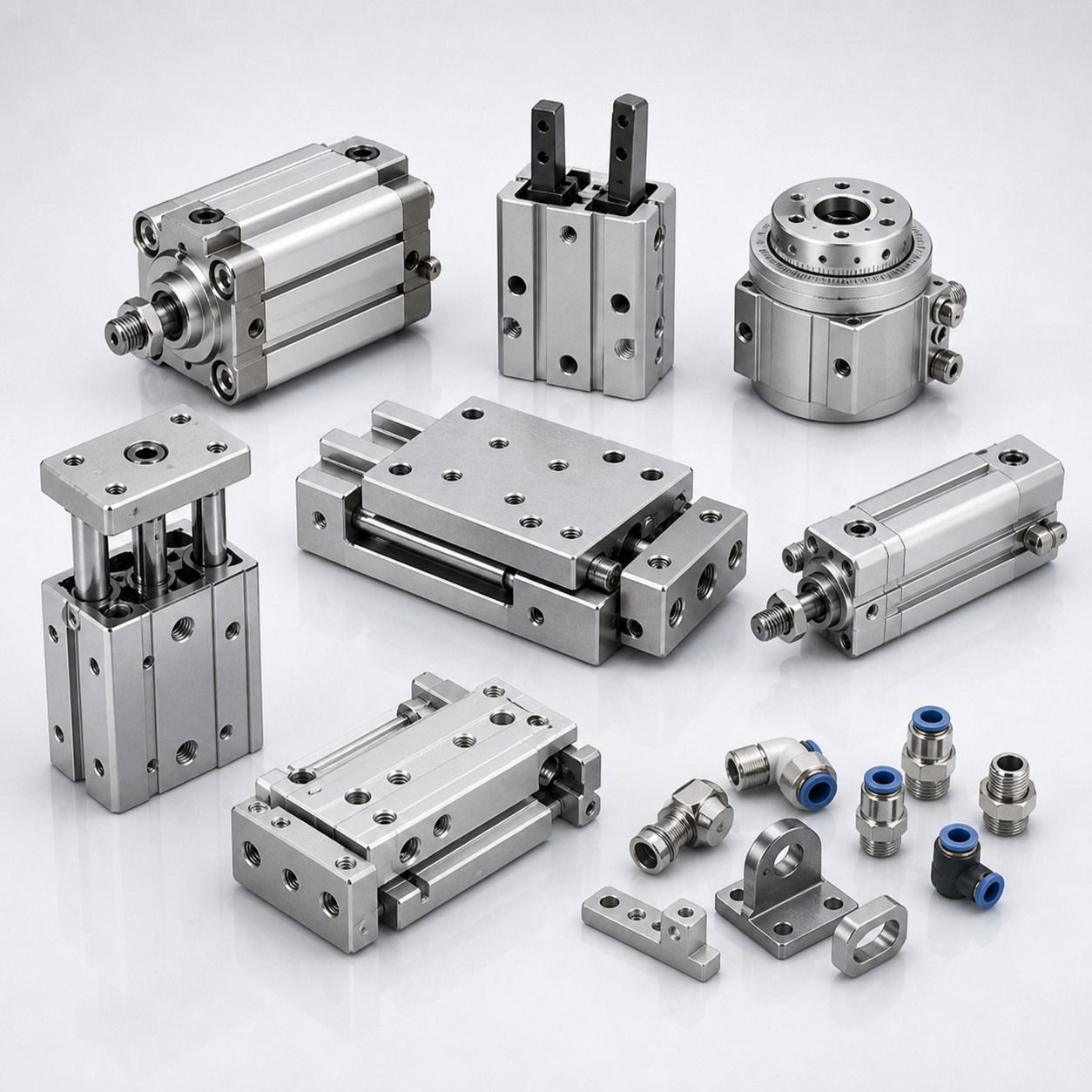 Pneumatic actuators