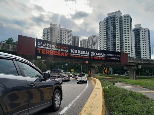 Along NKVE From Jalan Tuanku Halim Towards Jalan Duta Toll Plaza