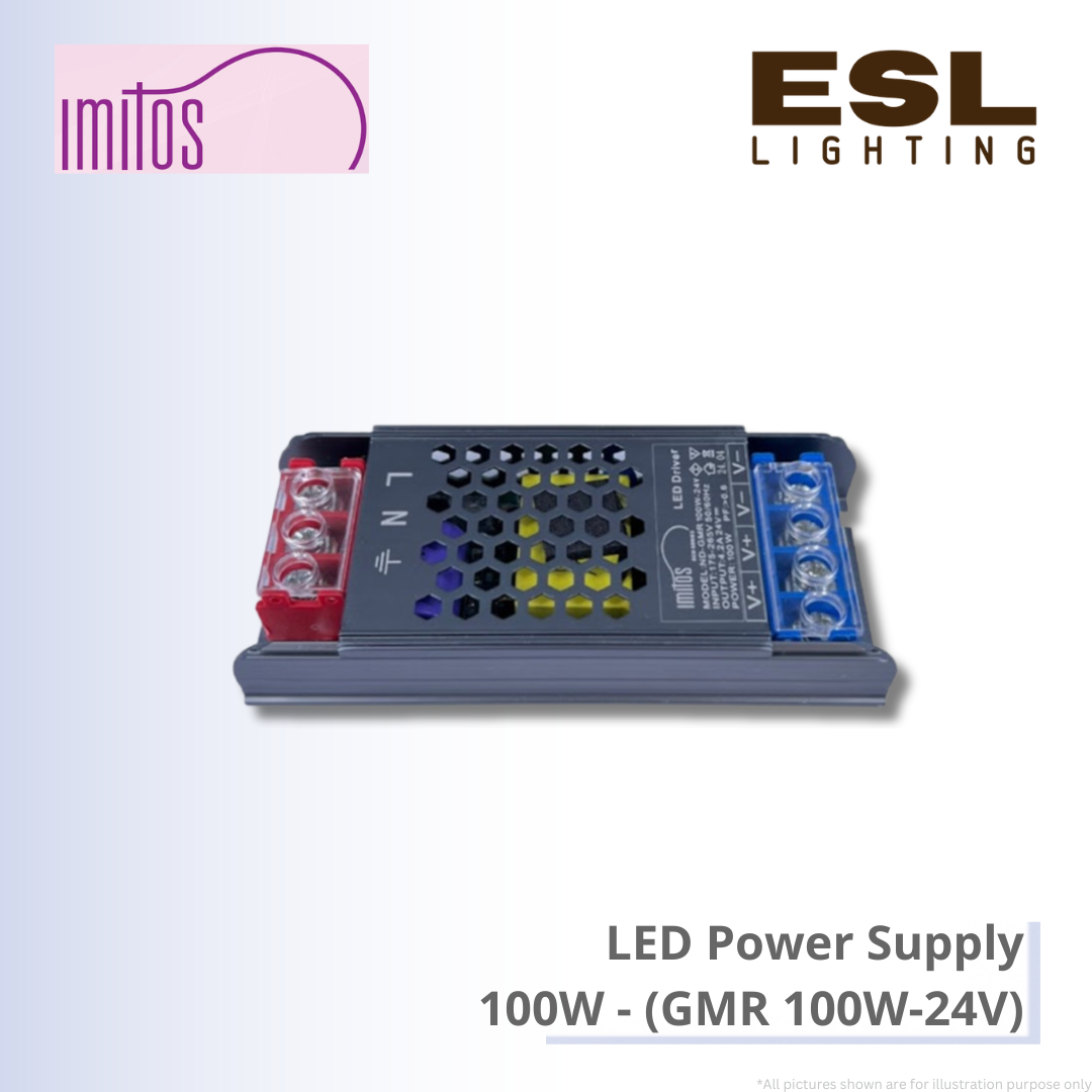 IMITOS LED Power Supply 100W - GMR 100W-24V